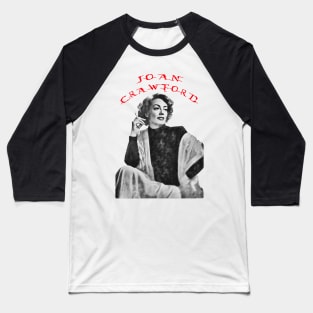 joan crawford visual art Baseball T-Shirt